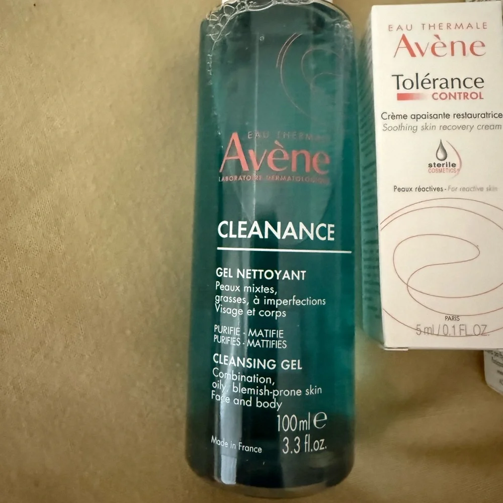 Avène Sensitive Skin Starter Kit Cleanance Cicalfate Eau Thermale NEW